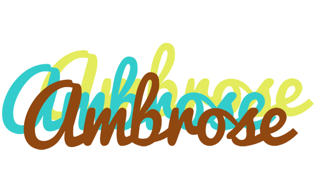 Ambrose cupcake logo
