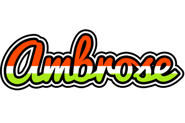 Ambrose exotic logo