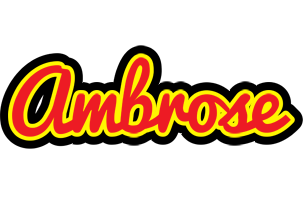 Ambrose fireman logo