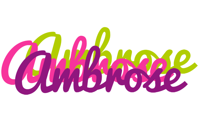 Ambrose flowers logo