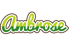 Ambrose golfing logo