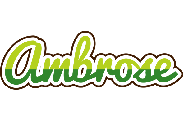 Ambrose golfing logo