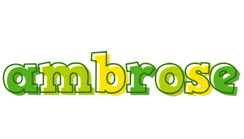 Ambrose juice logo