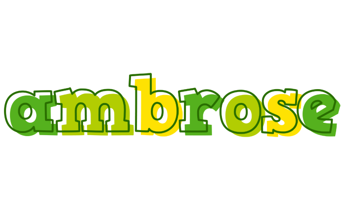 Ambrose juice logo