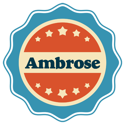 Ambrose labels logo