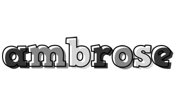 Ambrose night logo