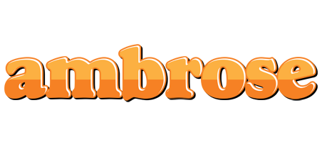 Ambrose orange logo