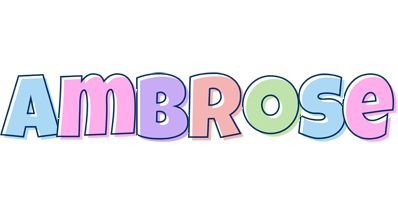 Ambrose pastel logo