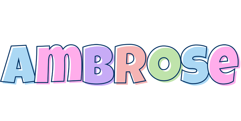 Ambrose pastel logo