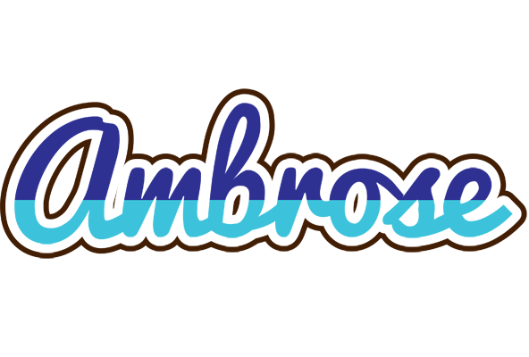 Ambrose raining logo