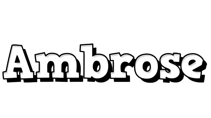 Ambrose snowing logo