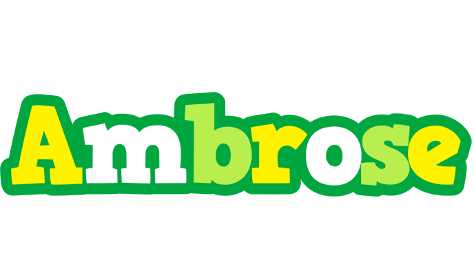 Ambrose soccer logo