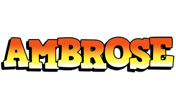 Ambrose sunset logo