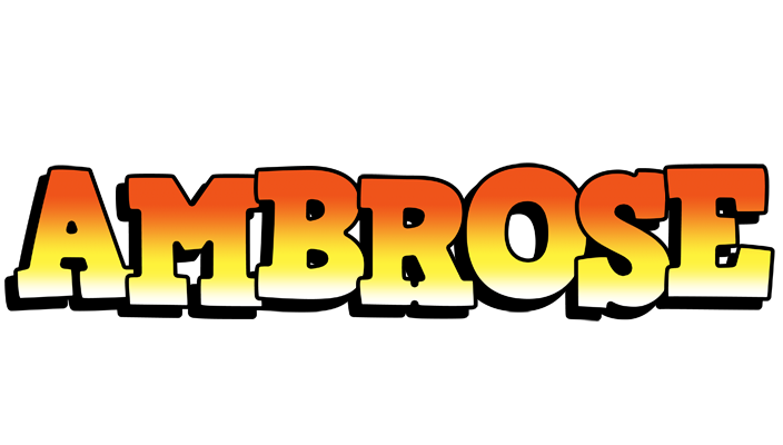 Ambrose sunset logo