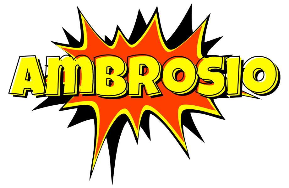 Ambrosio bazinga logo