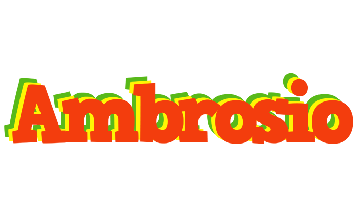 Ambrosio bbq logo