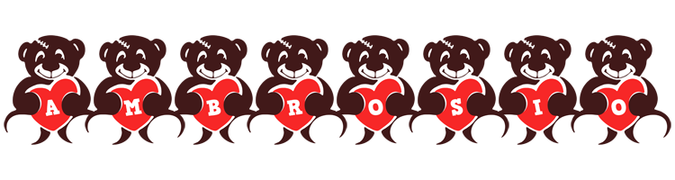 Ambrosio bear logo