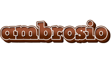 Ambrosio brownie logo