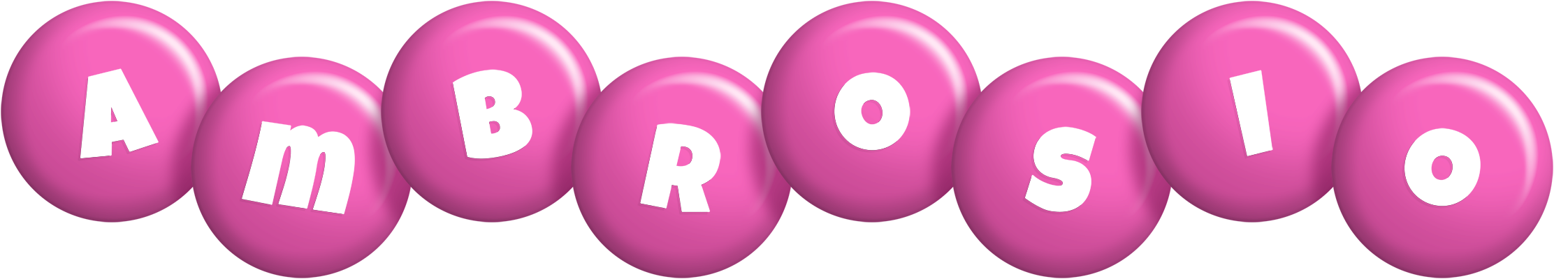 Ambrosio candy-pink logo