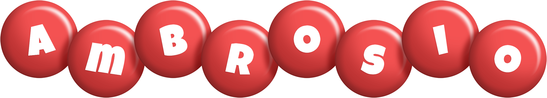 Ambrosio candy-red logo