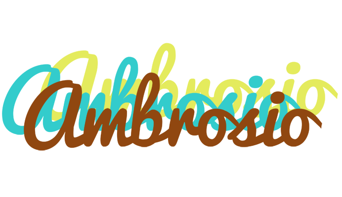 Ambrosio cupcake logo