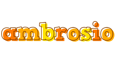 Ambrosio desert logo