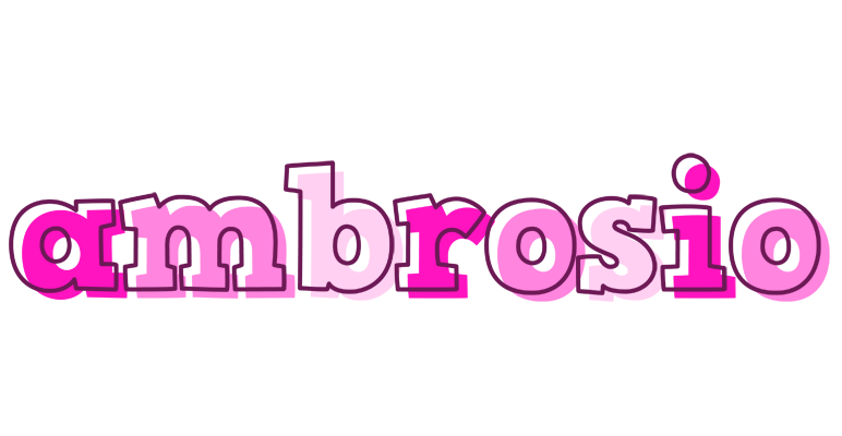 Ambrosio hello logo