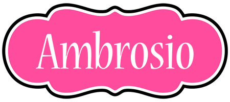 Ambrosio invitation logo