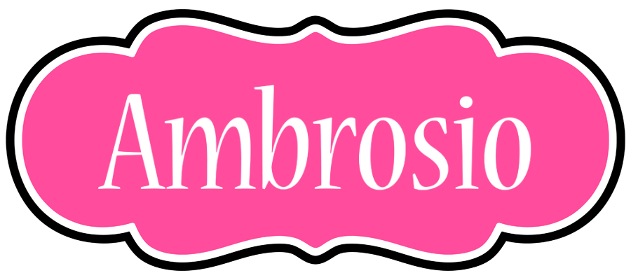 Ambrosio invitation logo