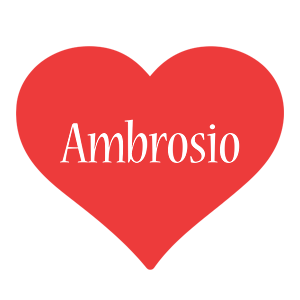 Ambrosio love logo