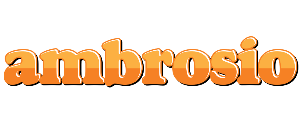 Ambrosio orange logo