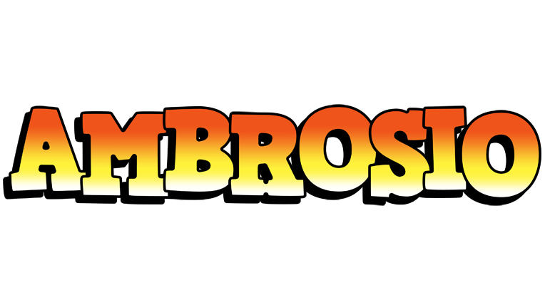 Ambrosio sunset logo