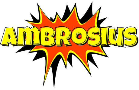 Ambrosius bazinga logo