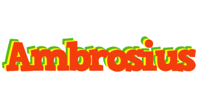 Ambrosius bbq logo