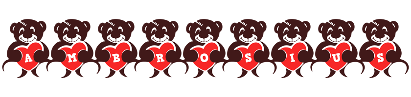 Ambrosius bear logo