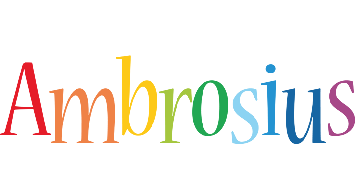 Ambrosius birthday logo