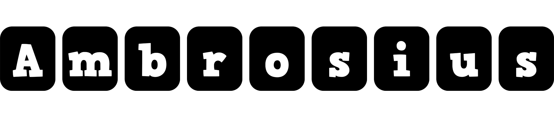 Ambrosius box logo