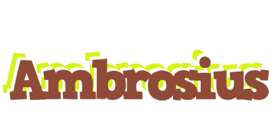 Ambrosius caffeebar logo