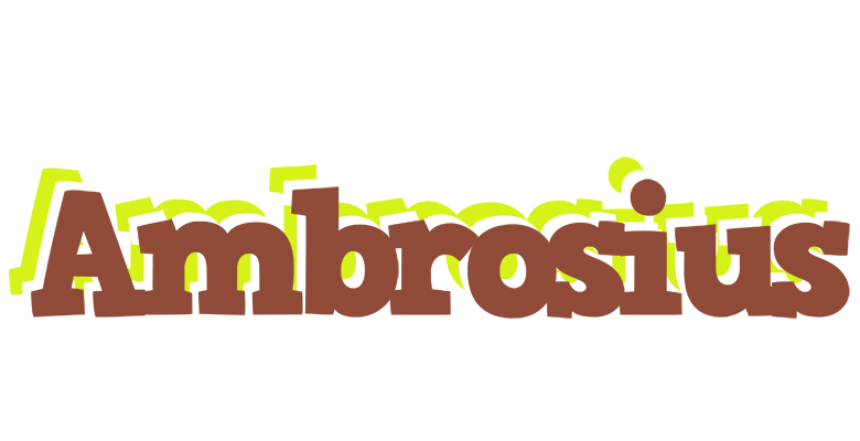 Ambrosius caffeebar logo