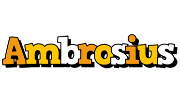 Ambrosius cartoon logo