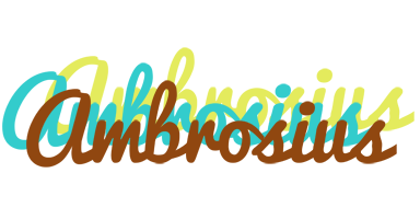 Ambrosius cupcake logo