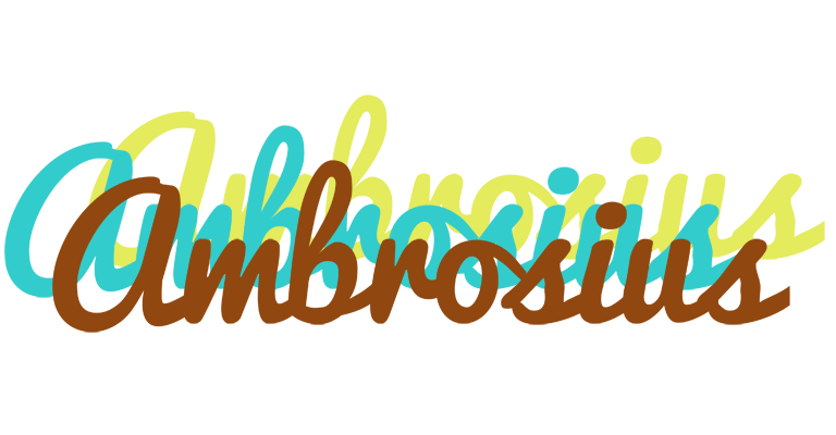Ambrosius cupcake logo