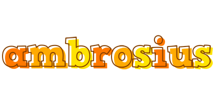 Ambrosius desert logo