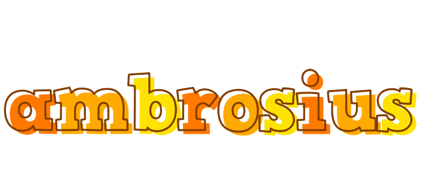 Ambrosius desert logo