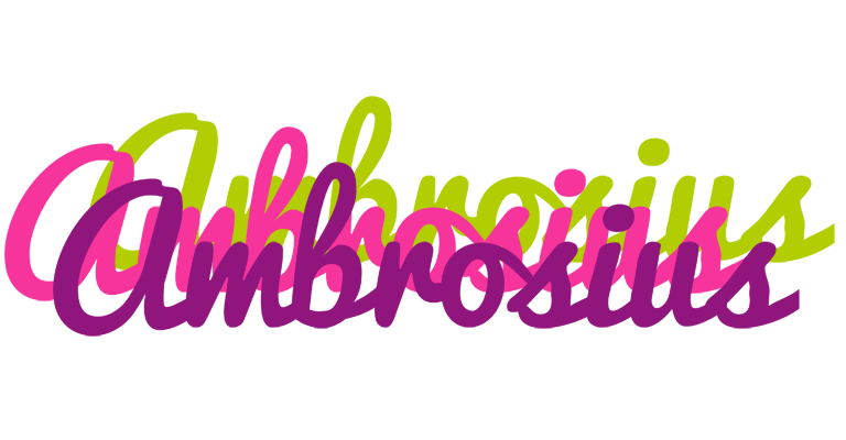 Ambrosius flowers logo