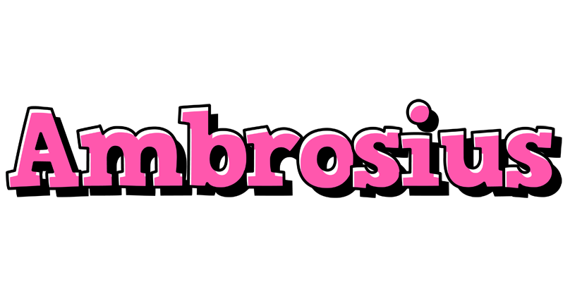 Ambrosius girlish logo