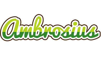 Ambrosius golfing logo