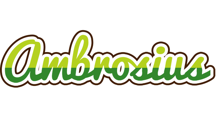Ambrosius golfing logo
