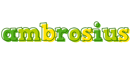 Ambrosius juice logo