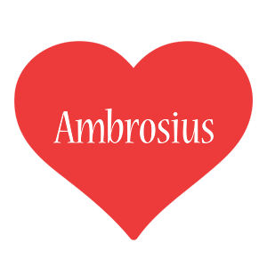 Ambrosius love logo